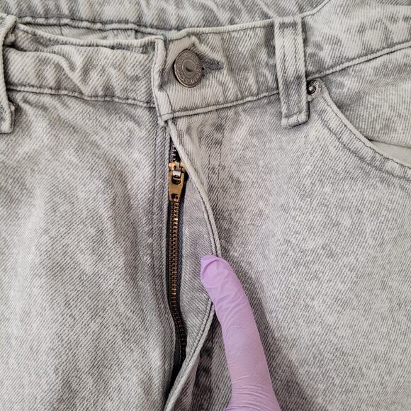 Vintage 550 LEVIS Jeans 28x29 (31x30) Gray - Picture 12 of 13